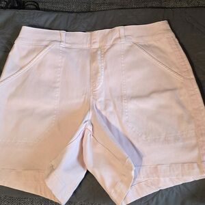 SPANX Pull On Shorts With Tummy Control - Light Pink-6in